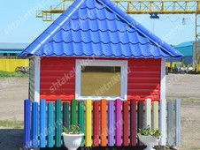 Фото забора из штакетника в Новороссийске